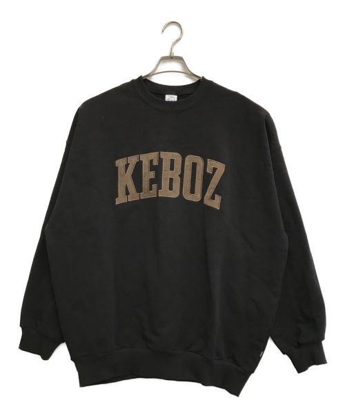 KEBOZ（ケボズ）KEBOZ (ケボズ) スウェット ブラック サイズ:XLの古着・服飾アイテム