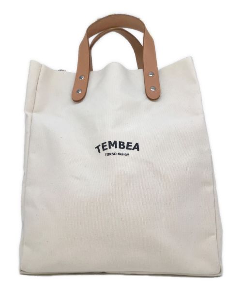 TEMBEA（テンベア）TEMBEA (テンベア) BEAMS (ビームス) マザートート ベージュ サイズ:-の古着・服飾アイテム