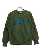 stussyステューシー）の古着「90'sヴィンテージスウェット」｜グリーン