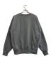 AURALEE (オーラリー) POLYESTER SWEAT P/O グレー サイズ:5：9800円