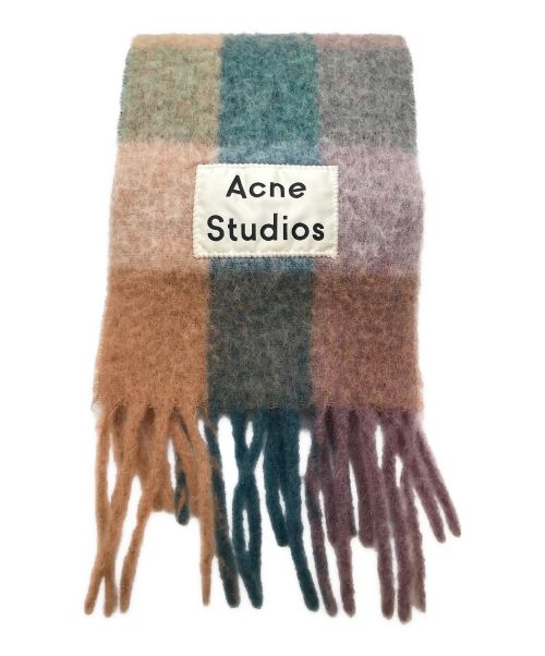 Acne studios（アクネ ストゥディオス）Acne studios (アクネストゥディオス) アルパカブレンドマフラー マルチカラー サイズ:-の古着・服飾アイテム