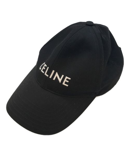 CELINE（セリーヌ）CELINE (セリーヌ) キャップ ブラックの古着・服飾アイテム