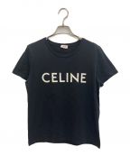 CELINEセリーヌ）の古着「Tシャツ」｜ブラック