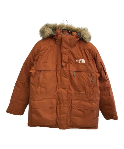 THE NORTH FACE（ザ ノース フェイス）THE NORTH FACE (ザ ノース フェイス) MCMURDO PARKA オレンジ サイズ:Lの古着・服飾アイテム