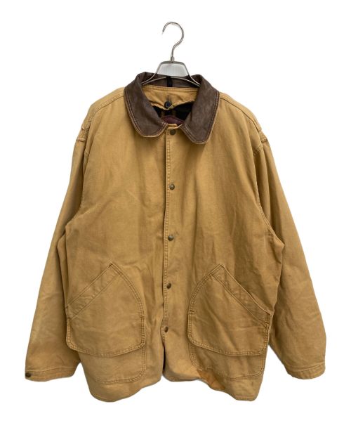 WOOLRICH（ウールリッチ）WOOLRICH (ウールリッチ) 90'sダック地ジャケット ベージュ サイズ:XLの古着・服飾アイテム