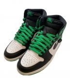 NIKEナイキ）の古着「Air Jordan 1 Retro High OG」｜Celtics/Black and Lu