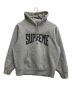 SUPREME（シュプリーム）の古着「Rhinestone Shadow Hooded Sweatshirt」｜グレー