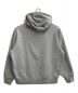 SUPREME (シュプリーム) Rhinestone Shadow Hooded Sweatshirt グレー サイズ:L：14800円