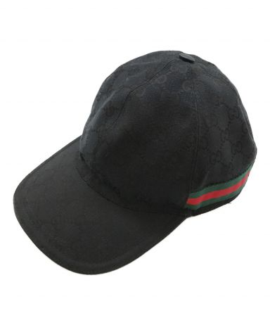 中古・古着通販】GUCCI (グッチ) シェリーラインキャップ