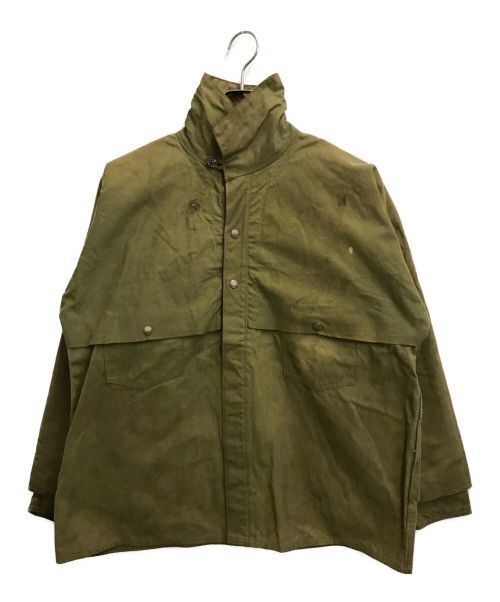 Hirsch weis（ハーシュワイス）Hirsch weis (ハーシュワイス) 30'sLOGGER JACKET カーキ サイズ:表記無しの古着・服飾アイテム