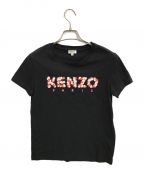 KENZOケンゾー）の古着「プリントTシャツ」｜ブラック