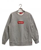 SUPREMEシュプリーム）の古着「Box Logo Crewneck」｜グレー