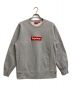 SUPREME（シュプリーム）の古着「Box Logo Crewneck」｜グレー