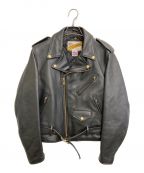 Schottショット）の古着「618 Classic Perfecto Motorcycle Jacket」｜ブラック