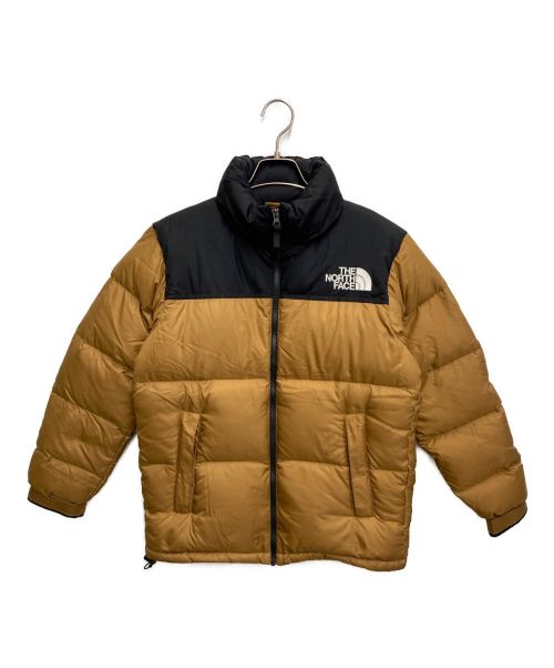 THE NORTH FACE（ザ ノース フェイス）THE NORTH FACE (ザ ノース フェイス) NUPTSE JACKET ブラウン×ブラック サイズ:Mの古着・服飾アイテム