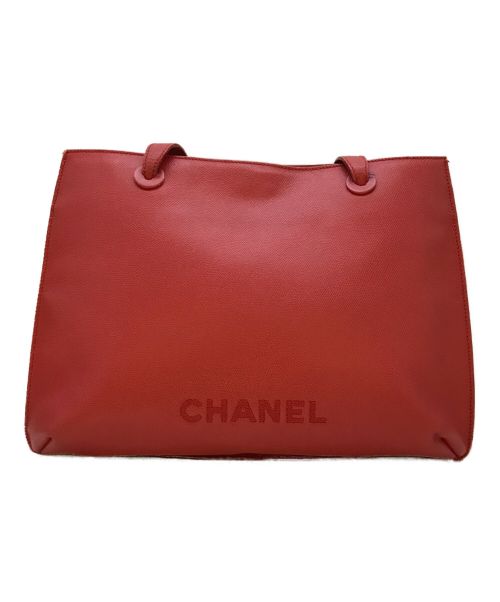 CHANEL（シャネル）CHANEL (シャネル) トートバッグ レッド サイズ:-の古着・服飾アイテム