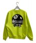 stussy (ステューシー) 両面8ボールスウェット イエロー サイズ:SIZE M：11000円