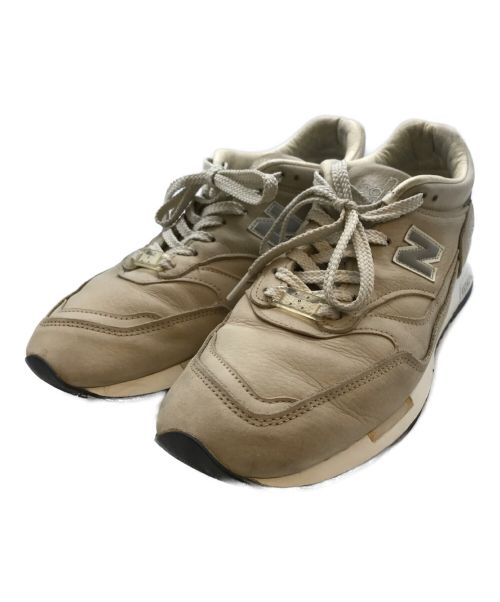 NEW BALANCE（ニューバランス）NEW BALANCE (ニューバランス) POP TRADING COMPANY (ポップトレーディングカンパニー) スニーカー ベージュ サイズ:9.5の古着・服飾アイテム