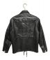 COOTIE PRODUCTIONS (クーティープロダクツ) LEATHER GARAGE JKT ブラック サイズ:M：20000円