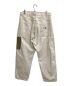 HUMAN MADE (ヒューマンメイド) HERRINGBONE PAINTER PANTS ホワイト×カーキ サイズ:L：24800円