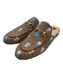 GUCCI×ドラエモン（グッチ×ドラエモン）の古着「ホースビットスリッパサンダル」｜ブラウン