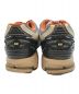 中古・古着 NEW BALANCE (ニューバランス) ローカットスニーカー ネイビー×オレンジ サイズ:28.5cm：22000円