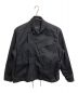 ALMOSTBLACK（オールモストブラック）の古着「WVN DENIM MLTRY BLOUSON」｜ブラック