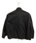 ALMOSTBLACK (オールモストブラック) WVN DENIM MLTRY BLOUSON ブラック サイズ:2：14800円