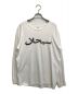 SUPREME（シュプリーム）の古着「Arabic Logo L/S Tee」｜ホワイト×ブラック