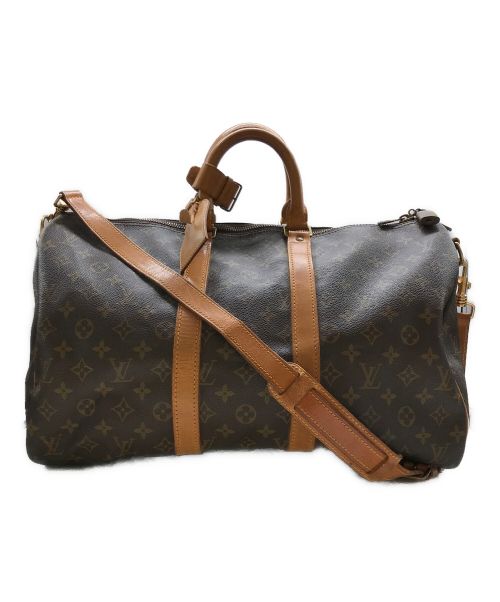 LOUIS VUITTON（ルイ ヴィトン）LOUIS VUITTON (ルイ ヴィトン) キーポル・バンドリエール45 ブラウン サイズ:-の古着・服飾アイテム