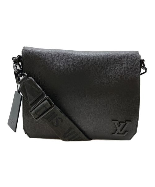 LOUIS VUITTON（ルイ ヴィトン）LOUIS VUITTON (ルイ ヴィトン) テイクオフ メッセンジャー ブラックの古着・服飾アイテム