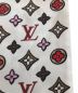 中古・古着 LOUIS VUITTON (ルイ ヴィトン) スカーフ レッド×ホワイト サイズ:-：7800円