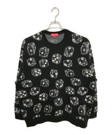 SUPREME（シュプリーム）の古着「Dice Sweater」｜ブラック