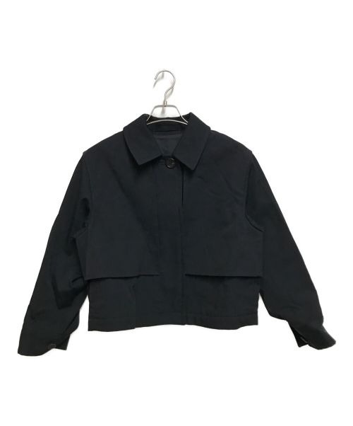 MARGARET HOWELL（マーガレットハウエル）MARGARET HOWELL (マーガレットハウエル) WOOL COTTON TWILL ブラック サイズ:サイズ２の古着・服飾アイテム