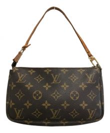 LOUIS VUITTON（ルイ ヴィトン）の古着「ポシェット・アクセソワール」｜ブラウン