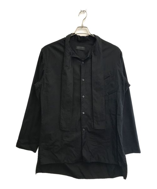 s'yte（サイト）s'yte (サイト) ボウカラー シャツ ブラック サイズ:SIZE 3の古着・服飾アイテム