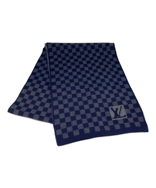 LOUIS VUITTON（ルイ ヴィトン）LOUIS VUITTON (ルイ ヴィトン) エシャルプ プティ グレー×ネイビー サイズ:-の古着・服飾アイテム