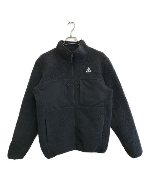 NIKE ACG（ナイキエージーシー）NIKE ACG (ナイキエージーシー) アークティック ウルフ フルジップ L/S トップ ブラック サイズ:SIZE XSの古着・服飾アイテム