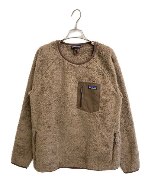 Patagonia（パタゴニア）Patagonia (パタゴニア) ロスガストクルーネックボアトレーナー ベージュ サイズ:Lの古着・服飾アイテム