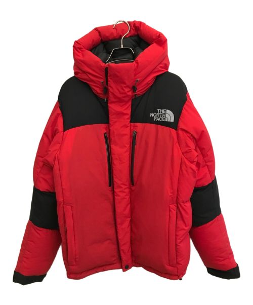 THE NORTH FACE（ザ ノース フェイス）THE NORTH FACE (ザ ノース フェイス) ダウンジャケット レッド×ブラック サイズ:SIZE XLの古着・服飾アイテム