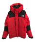 THE NORTH FACE（ザ ノース フェイス）の古着「ダウンジャケット」｜レッド×ブラック