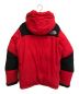 THE NORTH FACE (ザ ノース フェイス) ダウンジャケット レッド×ブラック サイズ:SIZE XL：32000円