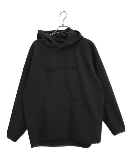 BRIEFING（ブリーフィング）BRIEFING (ブリーフィング) TWEEDY HOODIE ブラック サイズ:サイズLの古着・服飾アイテム