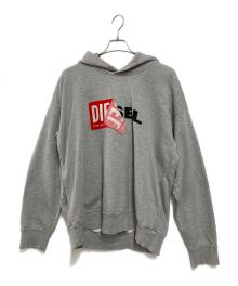 DIESEL（ディーゼル）の古着「プルオーバーパーカー」｜グレー