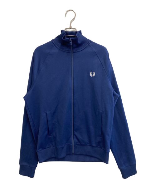 FRED PERRY（フレッドペリー）FRED PERRY (フレッドペリー) ロゴテープトラックジャケット ネイビー サイズ:SIZE Mの古着・服飾アイテム