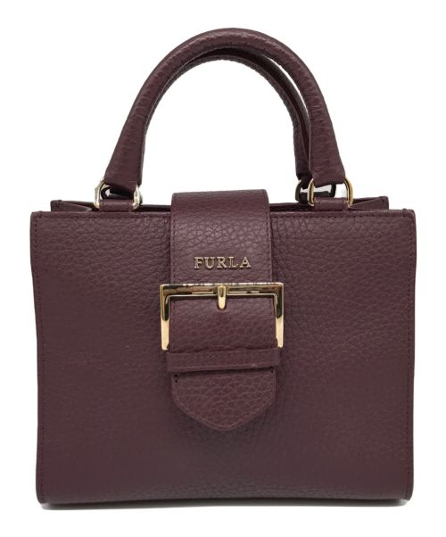 FURLA（フルラ）FURLA (フルラ) 2WAYバッグ ボルドー サイズ:-の古着・服飾アイテム