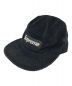 SUPREME（シュプリーム）の古着「Wide Wale Corduroy Camp Cap」｜ブラック