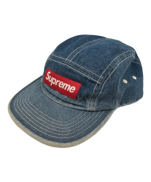 SUPREME（シュプリーム）SUPREME (シュプリーム) Washed Chino Twill Camp Cap Denim インディゴの古着・服飾アイテム