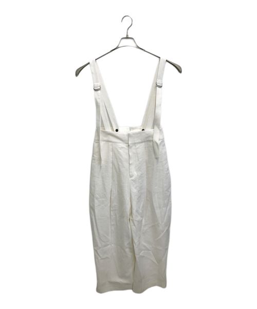 LOHEN（ローヘン）LOHEN (ローヘン) サスペンダーエッグリネンパンツ ホワイト サイズ:SIZE 38 未使用品の古着・服飾アイテム