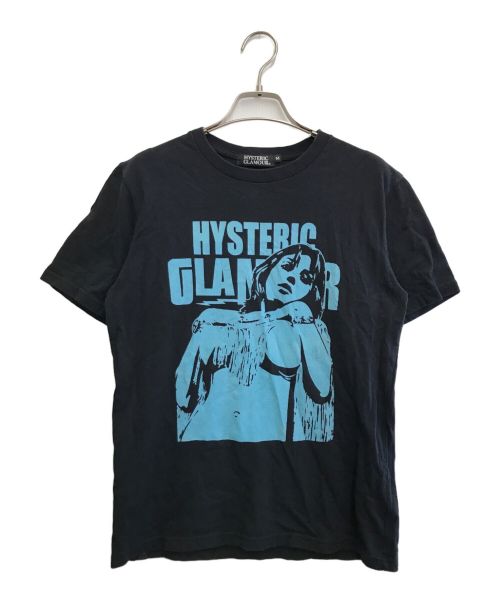 Hysteric Glamour（ヒステリックグラマー）Hysteric Glamour (ヒステリックグラマー) プリントTシャツ ブラック サイズ:SIZE Mの古着・服飾アイテム